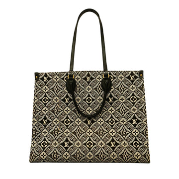 Louis Vuitton On The Go  Canvas Tote Bag
