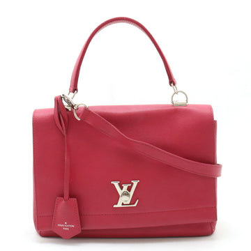 Louis Vuitton Lockme  Leather Shoulder Bag