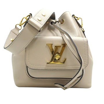 Louis Vuitton Lockme  Leather Shoulder Bag