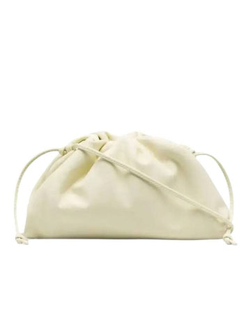 Luxury Bottega Veneta Mini Pouch Clutch Bag Zest Washed