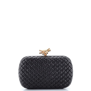 Box Knot Clutch NM Intrecciato Nappa Small