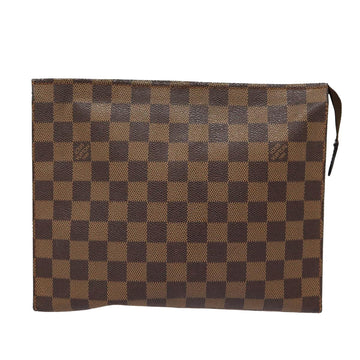 Louis Vuitton Poche Toilette  Canvas Clutch Bag