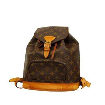 Louis Vuitton Montsouris  Canvas Backpack Bag