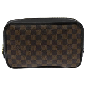 Louis Vuitton Trousse De Toilette 25  Canvas Clutch Bag