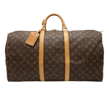Louis Vuitton Keepall 55  Canvas Travel Bag