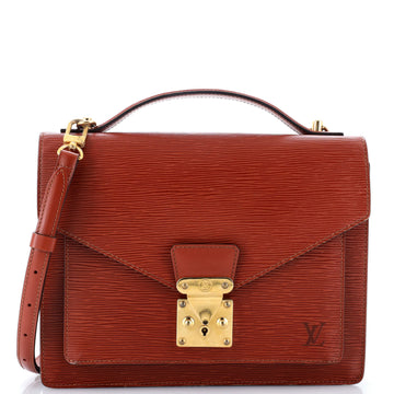 Monceau Handbag Epi Leather