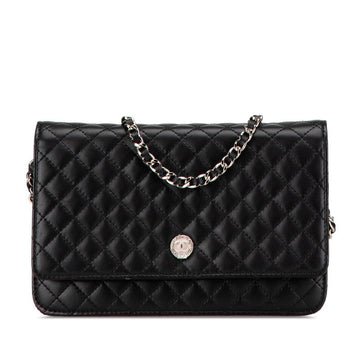 Top Quality Chanel Matelasse Leather Chain Wallet
