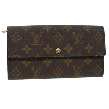 Louis Vuitton Portefeuille Sarah  Canvas Wallet