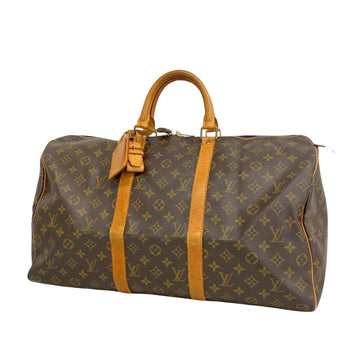 Louis Vuitton Keepall 50  Canvas Travel Bag