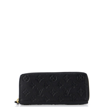 Leather Wallet Monogram Empreinte Leather