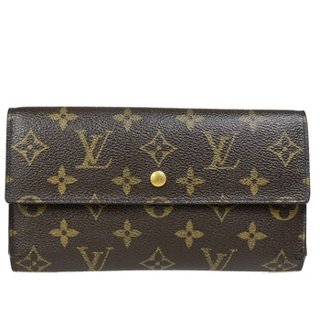 Louis Vuitton Trésor  Canvas Wallet