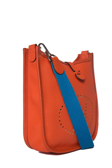 Hermès Orange Evelyne TPM Leather  Handbag