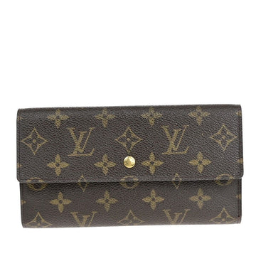 Louis Vuitton Portefeuille Sarah  Canvas Wallet