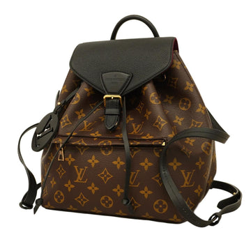Louis Vuitton Montsouris  Canvas Backpack Bag
