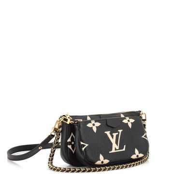 Multi Pochette Accessoires Bicolor Monogram Empreinte Giant