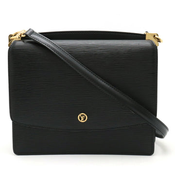 Louis Vuitton Grenelle  Leather Shoulder Bag