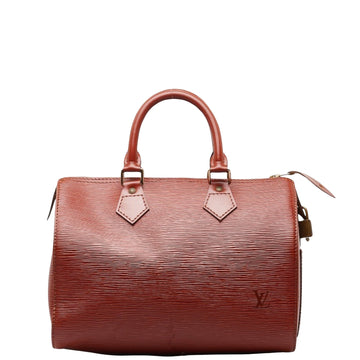 Louis Vuitton Speedy 25  Leather Handbag