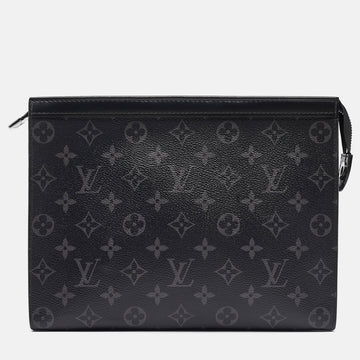 Louis Vuitton Monogram Eclipse Canvas Pochette Voyage Mm