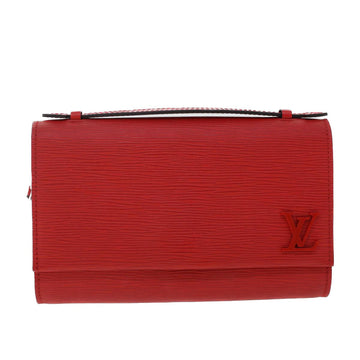 Louis Vuitton Cléry  Leather Shoulder Bag