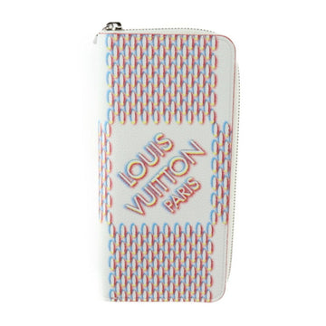 Louis Vuitton Zippy Wallet Vertical  Leather Wallet
