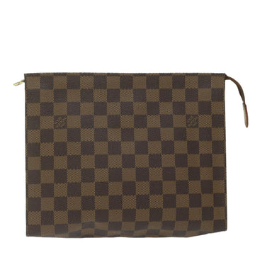 Louis Vuitton Poche Toilette  Canvas Clutch Bag