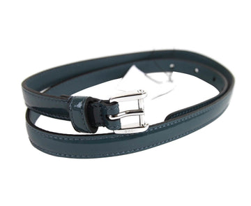 Gucci Women's high quality Leather Slim Buckle Belt