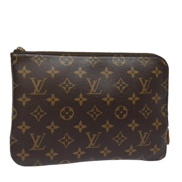 Louis Vuitton Etui Voyage  Canvas Clutch Bag