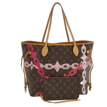 Louis Vuitton Neverfull Mm  Canvas Tote Bag