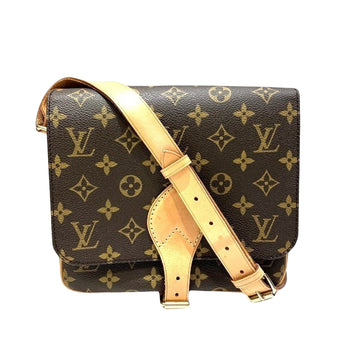 Louis Vuitton Cartouchière  Canvas Shoulder Bag