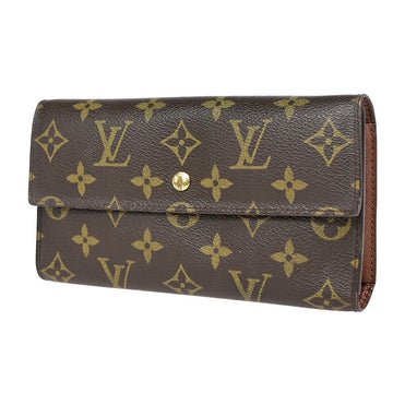 Louis Vuitton Porte Tresor International  Canvas Wallet