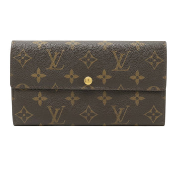 Louis Vuitton Portefeuille Sarah  Canvas Wallet