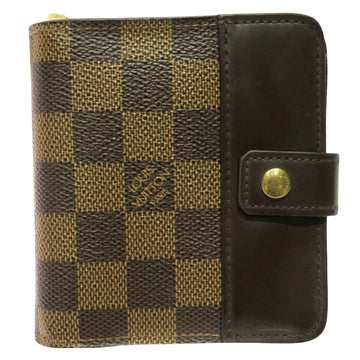 Louis Vuitton Compact Zip  Canvas Wallet