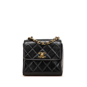 Chanel Coco Mark Matelasse Lambskin Shoulder Bag