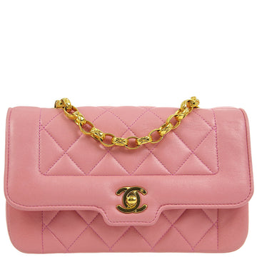 Top Quality Chanel * 1989-1991 Pink Leather Border Flap Bag