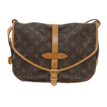 Louis Vuitton Saumur 30  Canvas Shoulder Bag