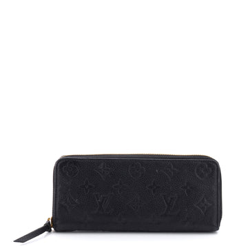 Leather Wallet Monogram Empreinte Leather