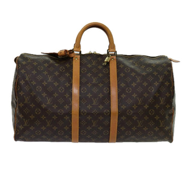 Louis Vuitton Keepall 55  Canvas Travel Bag