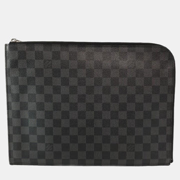 Damier Graphite Canvas Pochette Jour GM Clutch Bag