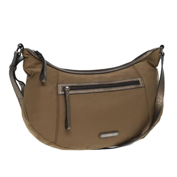 Burberry Shoulder Bag Nylon Beige Auth bs16058