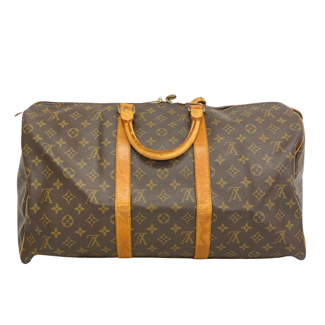 Louis Vuitton Keepall 50  Canvas Travel Bag