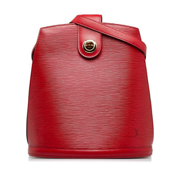 Louis Vuitton Epi Clooney Shoulder Bag M52257 Castilian Red Leather  Louis Vuitton