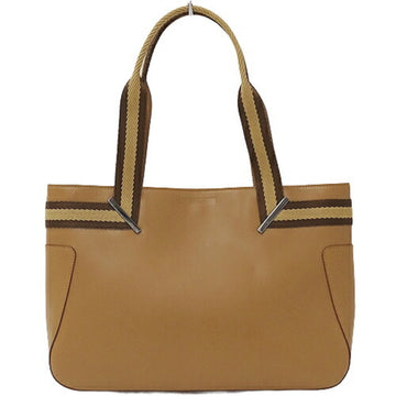 Gucci Web  Leather Tote Bag ()