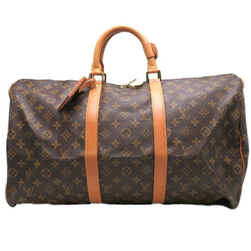 Louis Vuitton Keepall 50  Canvas Travel Bag