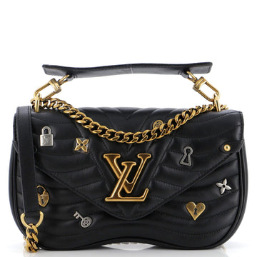 New Wave Chain Bag Limited Edition Love Lock Quilted Leather MM