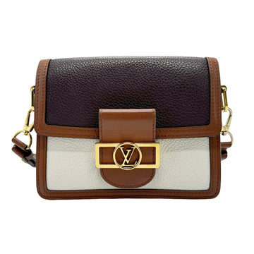 Louis Vuitton Dauphine Mm  Leather Shoulder Bag