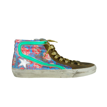en Goose Leather Men's Sneakers