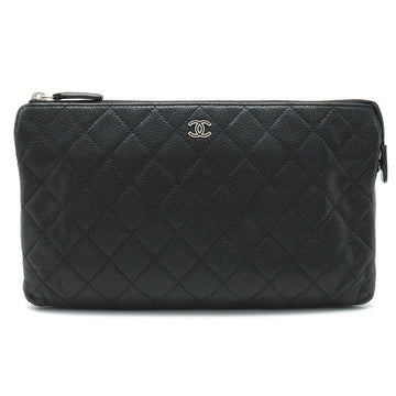 Top Quality Chanel Top Quality Chanel Cocomark Mattress Cracksack Second Bag Multiport Leather S Leather Black Black Blumin