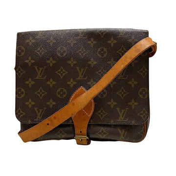 Louis Vuitton Cartouchière  Canvas Shoulder Bag