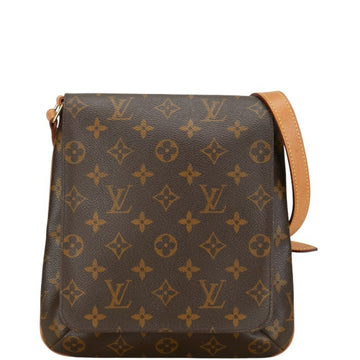 Louis Vuitton Mtte Salsa  Leather Shoulder Bag
