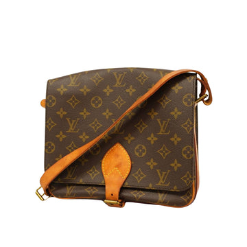 Louis Vuitton Cartouchière  Canvas Shoulder Bag